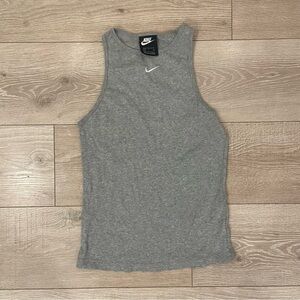 Nike Heather Gray Sleeveless Top